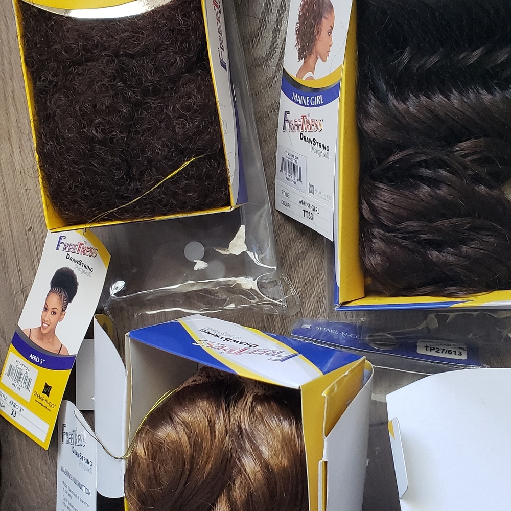 🆕️ 5 brand new Variety Ponytails 🌾Ready to Ship - Picture 4 of 7
